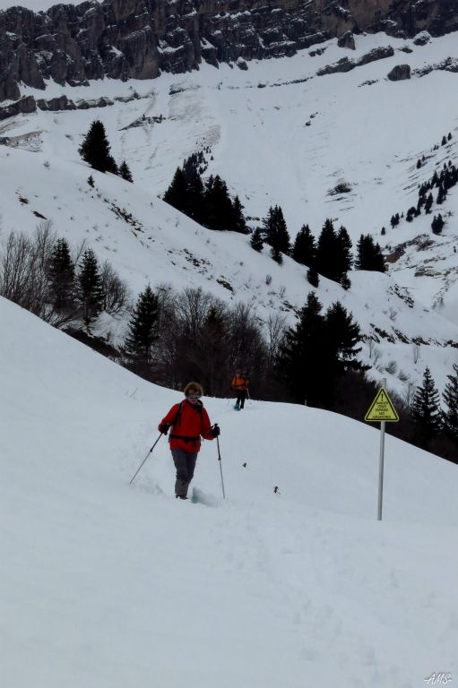 Fin du passage avalancheux