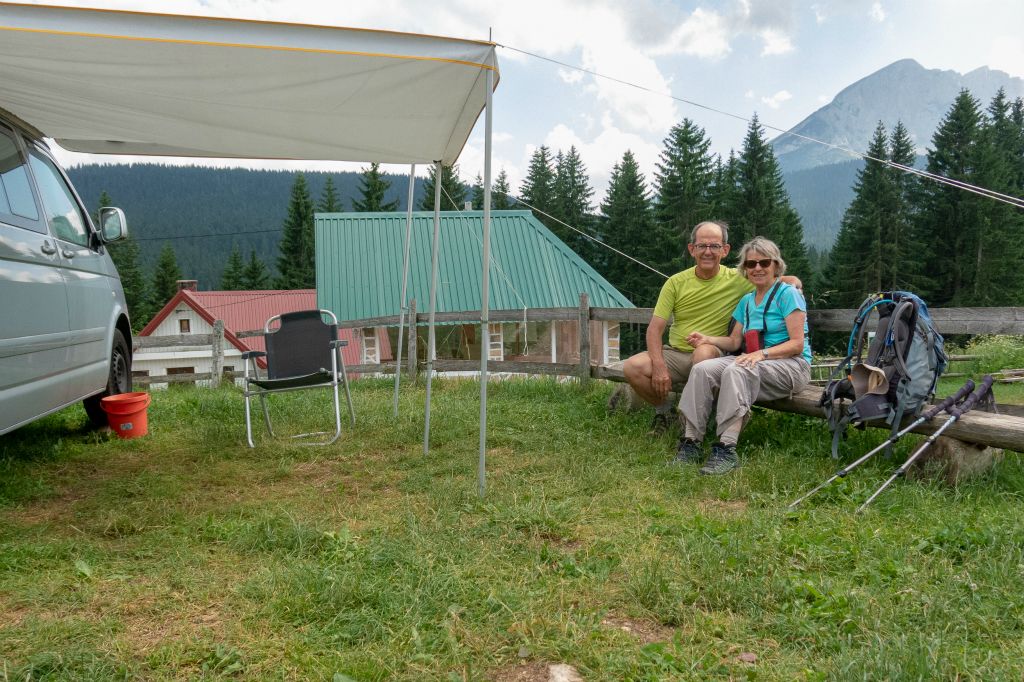 Retour au camping de Zabljak
