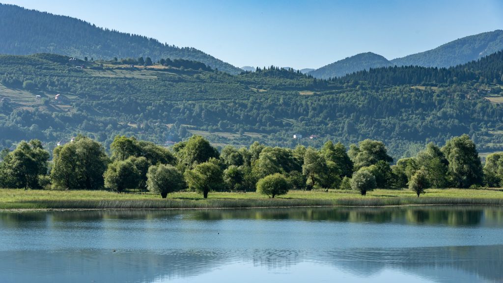 Retour au lac de Plav