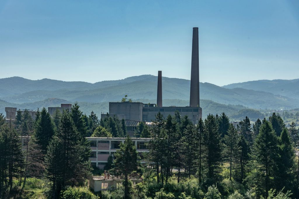 Ici aussi certains complexes industriels semblent à l'abandon