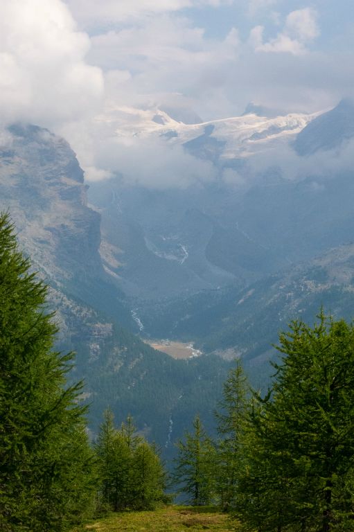 Pas de chance, le belvédère annoncé est décevant !