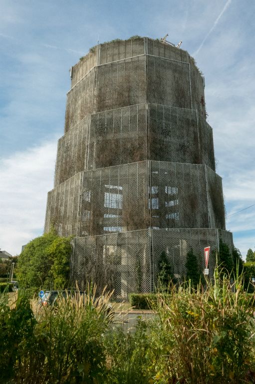 Château d'eau de Noisiel,  dit Tour Verte, de Christian de Portzamac, construit en 1974